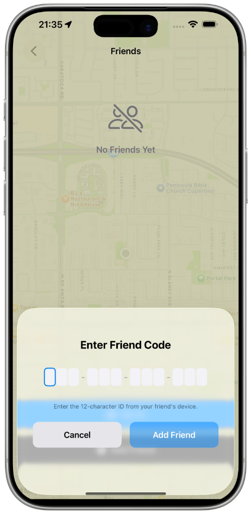 Connect with Friends